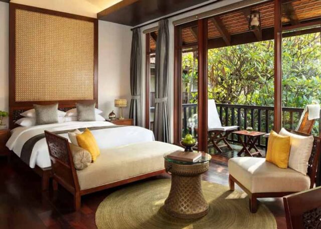 Accommodation Anantara angkor suite. Siem Reap, Cambodia