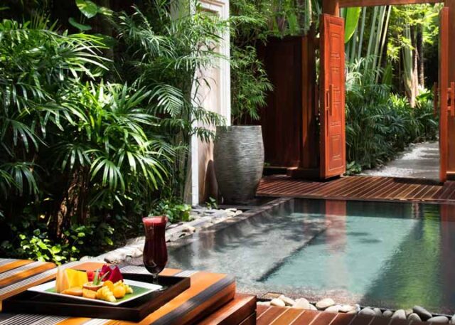 Anantara angkor resort room with pool Siem Reap, Cambodia