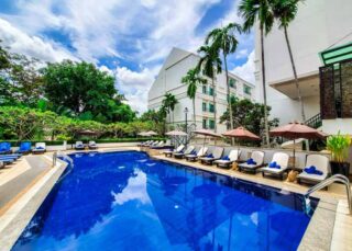 Tara Angkor Hotel Pool Siem Reap, Cambodia