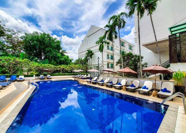 Tara Angkor Hotel Pool Siem Reap, Cambodia